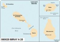 800025 - A 25 St. Eustatius, St. Christopher, Nevis, Montserrat,
