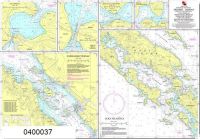 400037 - Planchart of Srednji Jadran